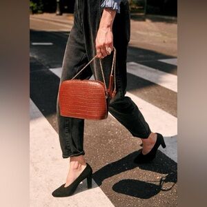 Sezane High Victoire Courts Noir - Size 38